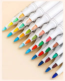 9/144 Colors Acrylic Paint Art Marker Pen DIY Painting Drawing for Card Ceramic Stone Mug Glass Fabric Clothes Art Supplies