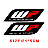 Reflective Motocross Motorcycle Sticker Fork Kyb Wp Suspension Showa Decals For Yamaha Honda Suzuki Ktm Kawasaki Benelli