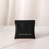 Fashion Simple Lipstick Makeup Bag Portable PU Jewelry Handbag Travel Mini Cosmetic Organizer Pouch for Women Girls