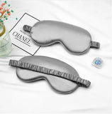 Imitado Silk Eye Patch para Viagem, Sombreamento Máscara de Olho do Sono, Eye Patch, Relaxar Eyeshade Capa, Escudo do Dormir Saúde, Eye Care Tools