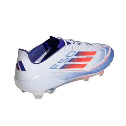 Adidas F50 Elite FG Low-Top Men football boots Cushioning rebound Soccer shoes Light and flexible sneaker Soft and cosy blue