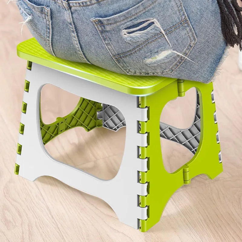 Amazing Folding Portable Lightweight Step Stool  Chairs Bathroom Kitchen Garden Folding Chair Plastic Outdoor Stool