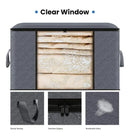 Storage Bag Foldable Large Capacity Clothes  Blanket Storage Bags Storage Containers for Organizing Bedroom Closet Clothing