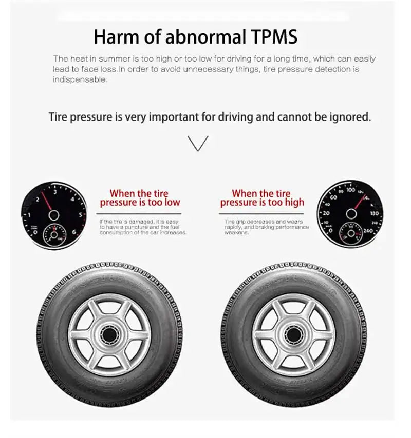 1/4PCS Car TPMS Tire Pressure Sensor For Opel Astra K Insignia B Vauxhall Insignia 13597645 13512347 13540603 433MHz