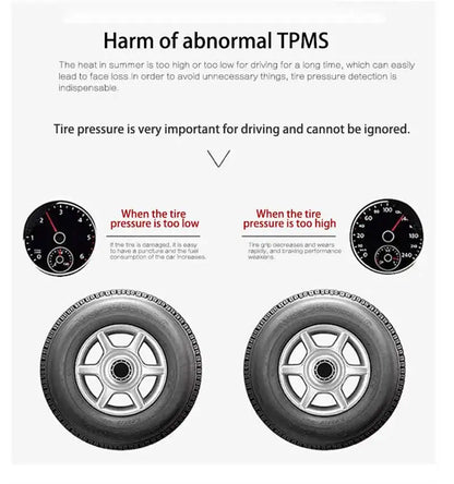 1/4PCS Car TPMS Tire Pressure Sensor For Opel Astra K Insignia B Vauxhall Insignia 13597645 13512347 13540603 433MHz
