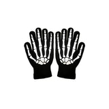 Halloween Death God Play Costume, Kids and Adults Horrible Skeleton Costume, Black Ghost Robe and Sickle, Enjoy Game Party