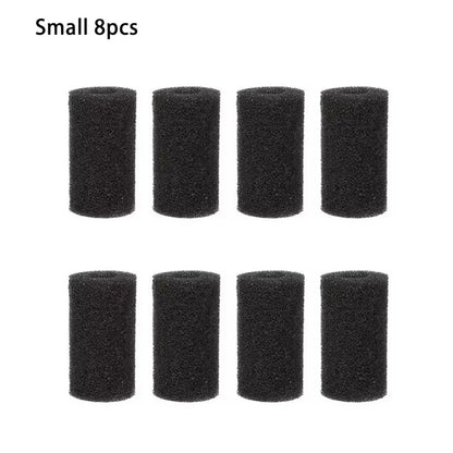 4 Pcs/8 Pcs Aquarium Biochemical Filter Sponge Fish Tank Inlet Water Pre-Filter Sponge Cartridge Replacement Filter