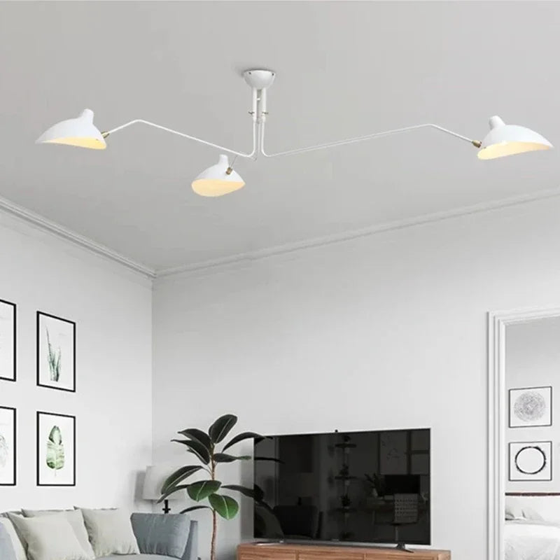 Modern Creative Spider Grabbing Pendant Light Personalized and Simple Living Room LED Ceiling Lamp Bedroom and Study Light