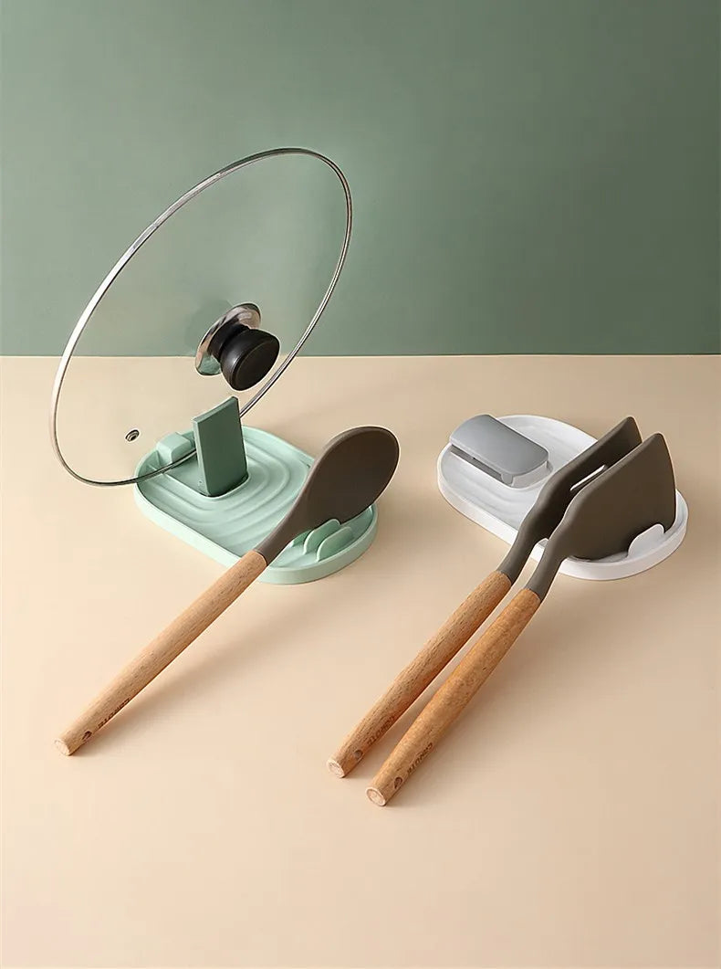 Plastic Spoon Holder Kitchen Cooking Tools Kitchen Spoon Utensil Heat Resistant Storage Racks Kitchen Accessories