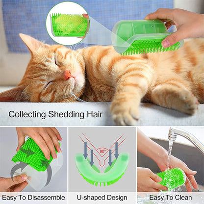 Rascador y masajeador para gatos, cepillo para quitar pelos, mesa de aseo, cuidado de perros y gatitos, accesorios Royal Canin