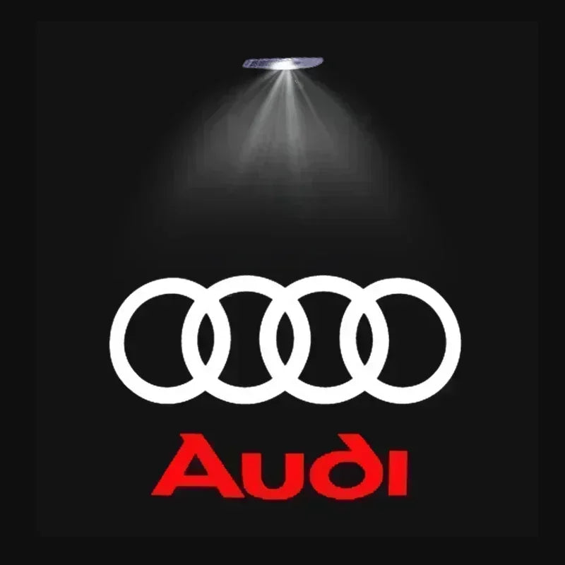 Audi A3 A4 B8 8P 8V A6 C7 A5 Q5 B7 B6 B9 SLINE QUTTRO RS Q3 Q7 S3 S4 S5 S6 S8 Car Door Welcome Light Led HD Projector Lamp