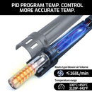 Silverflo 857D+ Soldering Station 600W  Hot Air Rework Welding Station Heat Gun With Twin-Turbo Blower for BGA SMD SOIC Repair