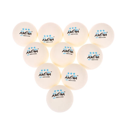 10 pelotas de ping pong de 40 mm, ABS, para entrenamiento de mesa, profesionales, TTF, estándar, para competición.