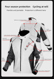 LS2 Winter Waterproof Motorcycle Jacket Men Women CE Certified Riding Jacket Warm Protective Gear with Removable Thermal Liner