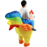 Adult Rooster Cosplay Inflatable Costume Kids Animal Anime Dress Suits Carnival Halloween Party Costumes for Men Women