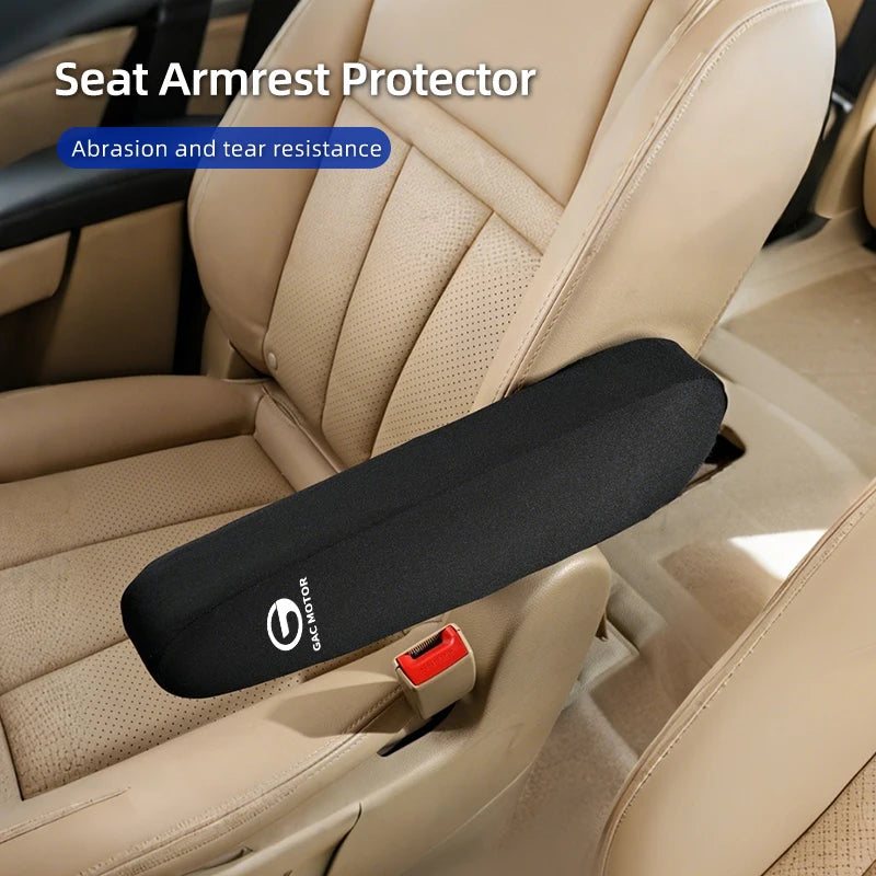Car Seat Armrest Protector Cover Fabric Elbow Support Case Accessories For GAC trumpchi GS3 GS4 GS5 GS8 Ga3 Ga4 Ga5 Ga6 Ga8 Gm6