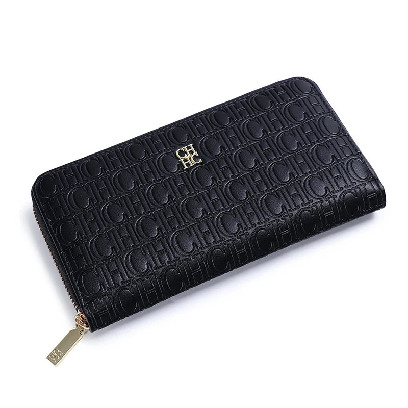 CH Premium Folding Printed Monogrammed Design High Quality Luxury Women's Handbags Square Wallet Classic Vintage Design Fashion