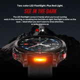 2026 Zeblaze Stratos 4 Pro Gps Smart Watch 1.43'' Amoled Display Dual Color Flashlight Music Storage 170+ Exercise Modes Smartwatch