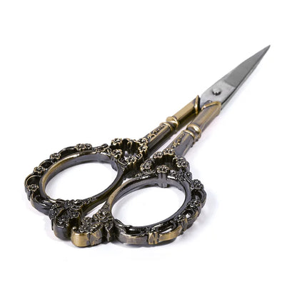 Retro Nail Art Scissors Stainless Steel Cuticle Precision For Nail Salon Supplies And Tool Pedicure Beauty Grooming Kit For Nail