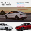 USVOTOV Trunk Organizer for Tesla Model Y Juniper Launch Refresh 2025 Rear Trunk Storage Bins Side Box Organiser TPE Accessories