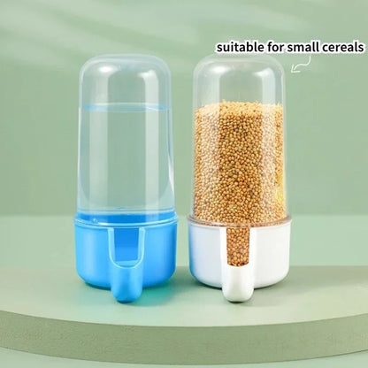 Bird Water Drinker Feeder Waterer with Clip Pet Bird Supplies Dispenser Bottle Drinking Cup Bowls for Pet Parrot Cage