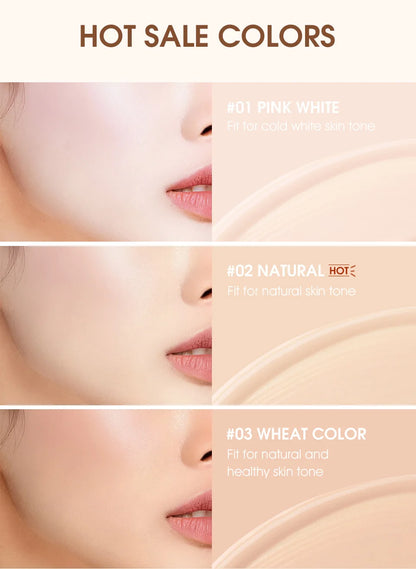 Wholesale O.TWO.O Air Cushion BB Cream 3 Colors Fuller Coverage Waterproof Long-lasting Concealer Cushion Compact Face Makeup