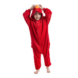 Cartoon Kigurumi For Children Kids' Animal Onesie Pajamas Dog Wolf Dragon Dinosaur Halloween Carnival One-piece Costume Homewear