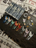 1pc  Snake Flamingo Jellyfish Dragon Dtream 3D Acrylic Mold  Nail Art DIY  Silicone  Nail Art Templates Nails Mold