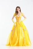 Halloween Costume Belle Princess Dress Adult Beauty and Beast Anime Belle Dress Cosplay Performance Women Birthday Gifts