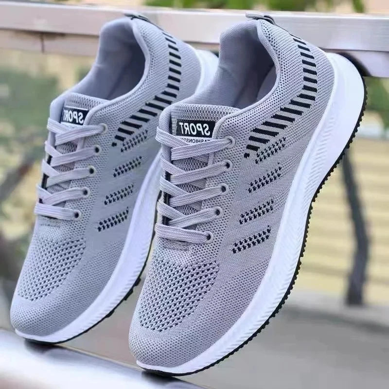 Shoes for Men Casual Slip on Fashion Sneakers Breathable Running Shoes Outdoor Walking Training Tennis Shoes