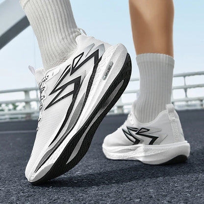 Running Sneakers Men Lightweight Breathable Non-Slip Wear-Resistant Soft Gym Jogging Shoes Comfort Marathon Sport Shoes for Man