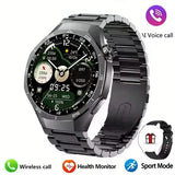 LAXASFIT 2026 New Smart Watch Bluetooth Calling Fitness Tracking Music Playback Health Monitor Smartwatch for Men Women