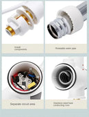 Electric Kitchen Water Heater Tap Instant Hot Water Faucet Heater Cold Heating Faucet Tankless Instantaneous Water Heater