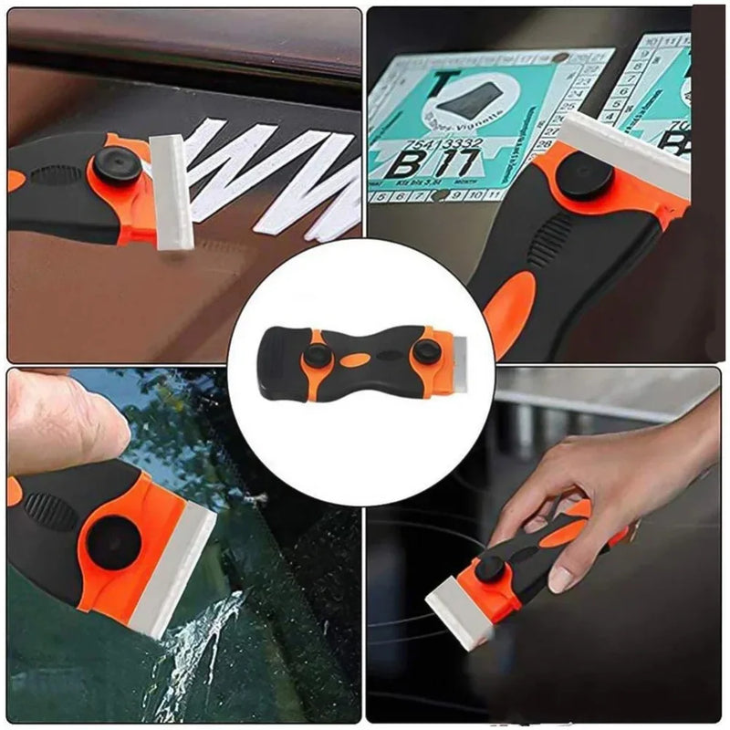 Ferramenta De Raspador De Limpeza De Janelas, Raspador De Filme De Carro, Cola De Cerâmica De Vidro, De-gelo, Cozinha, Uso Doméstico