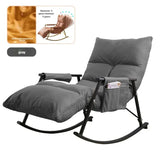 Household Goods Rocking Chair Balcony Home Leisure Lunch Lounge Chair Adult Light Bedroom Living Room Rocking Chair Lazy Sofa