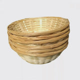 Vegetable Food Storage Basket Bread Fruit Desktop Decoration Kitchen Storage Tray Supplies Round Dustpan Decorative Egg Basket
