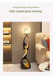 Creative Home Decor Abstract Dancing Figures Light Luxury Living Room Porch Decoration Sculpture Modern Nordic Indoor Ornaments