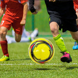 Standard Size 5 Soccer Ball Leakproof Campus Football Wear-Resistant New Rubber Soccer Ball Elastic Football