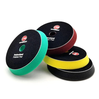 AUTOBRIGHT 5'' inch Car Polishing Pad For DA Machine Accessories Detailing Clean Auto Detailing For Car Polisher Wax Pads Foam