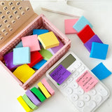 11 Pcs Fluorescent Color Sticky Notes Posted It Note Pads Stickers Planner Sticker Notepad Memo Pad School Office Supplies