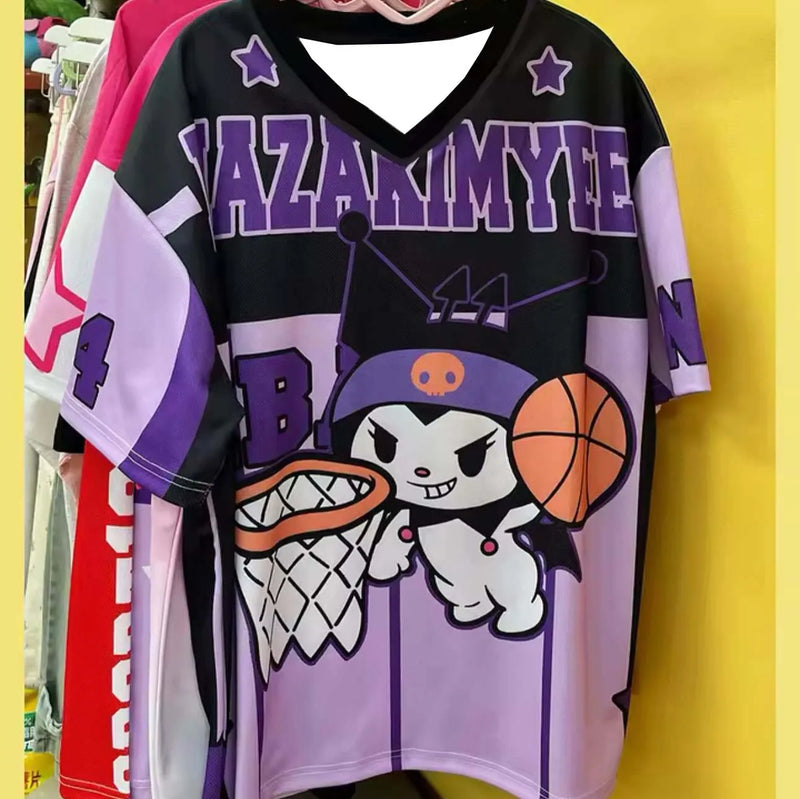 2025 Plus Size Women MINISO New Fashion Kitty Women Sportswear Casual Lightweight Breathable Fashion T-shirt Quick Drying