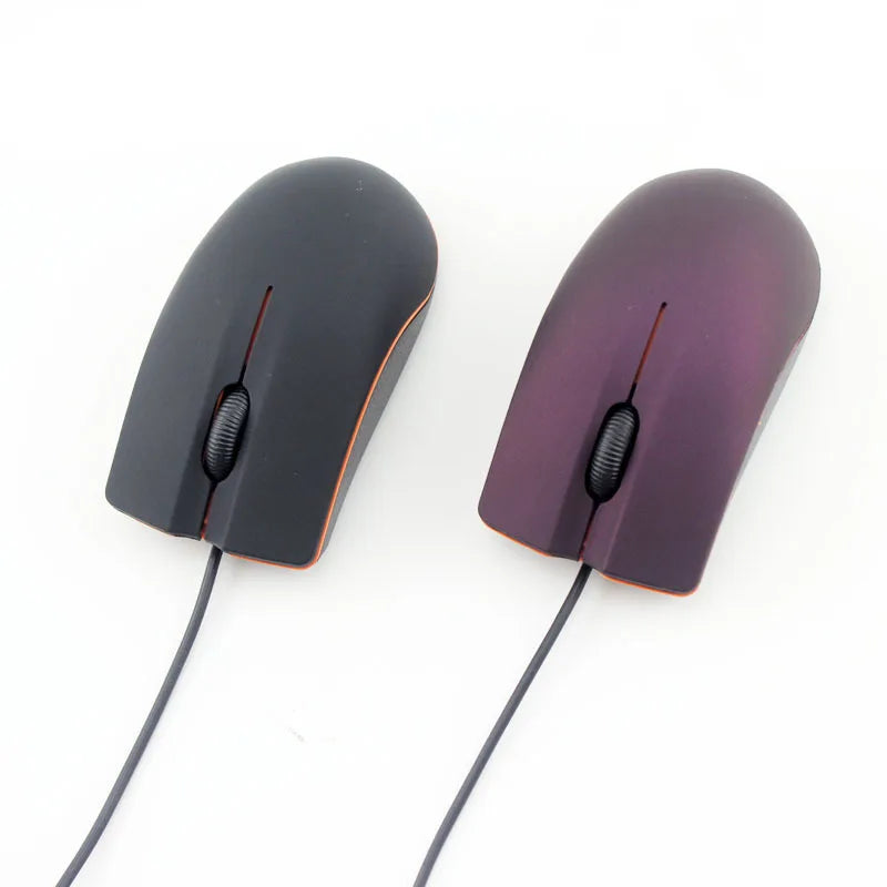 Ratón portátil con cable de 4 teclas de alta calidad para PC, portátil, de escritorio, para gamers, 1200 dpi, textura mate, USB