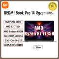 Xiaomi Laptop REDMI Book 14 2025 R5-7535H/R7-7735H 16G 512G SSD Thin Notebook Game Office Design Laptop