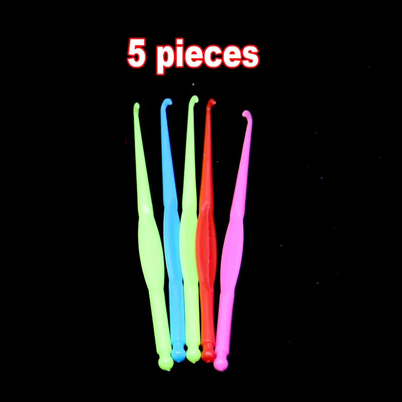 Tear bandas de borracha pulseira tecido laço, DIY tricô brinquedos presente, novo