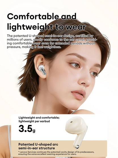Original Lenovo LE230 New Bluetooth Earphones Wireless Headset TWS Touch Control Earbuds Hifi Headphone Waterproof Mic Earbuds