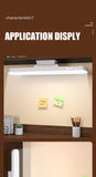 LED Table Lamp Magnetic Hanging USB Rechargeable Desk Lamp 3 Color Reading Light Dimmable Cabinet Closet Wardrobe Night Light