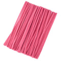 100pcs Chenille Stems Toys DIY Strips Twist Bar Anvil Wire Craft Pipe Creative Hobby Children Plush Stick Chenille Sticks