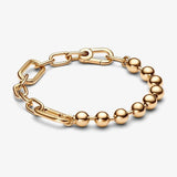 Pulsera de cuentas pequeñas con cadena pequeña, ideal para damas clásicas, regalos de joyería exquisitos, ¡2024!
