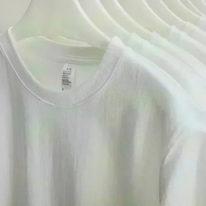 2024 New American Children's Cotton Short Sleeve T-shirt Summer Men's and Women's Letter Print Breathable Round Neck T-shirt Top