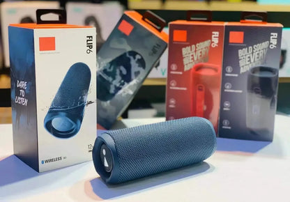 Nuevo altavoz Flip6 Bluetooth multifunción TWS con subwoofer portátil para exteriores, altavoz dual inalámbrico para cine en casa.